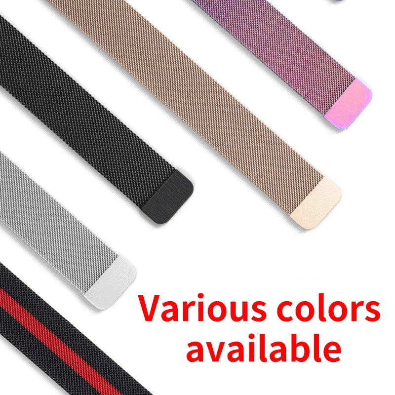Stainless Steel Mesh Magnetic Strap for Apple Watch - Strap Shack