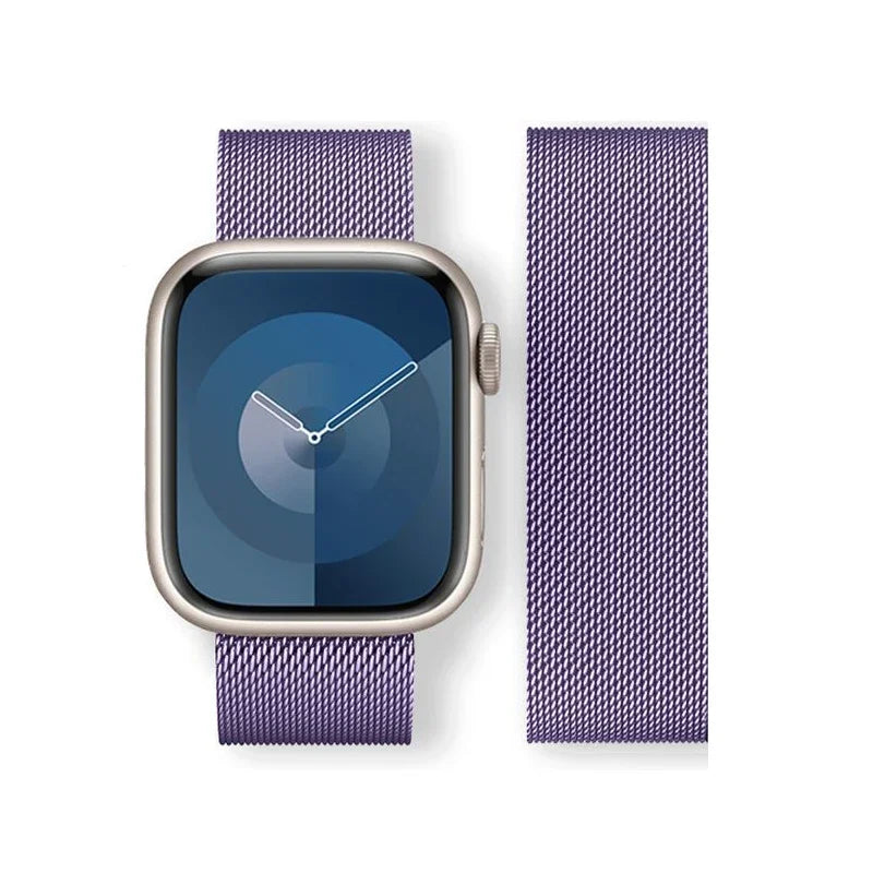Stainless Steel Mesh Magnetic Strap for Apple Watch - Strap Shack