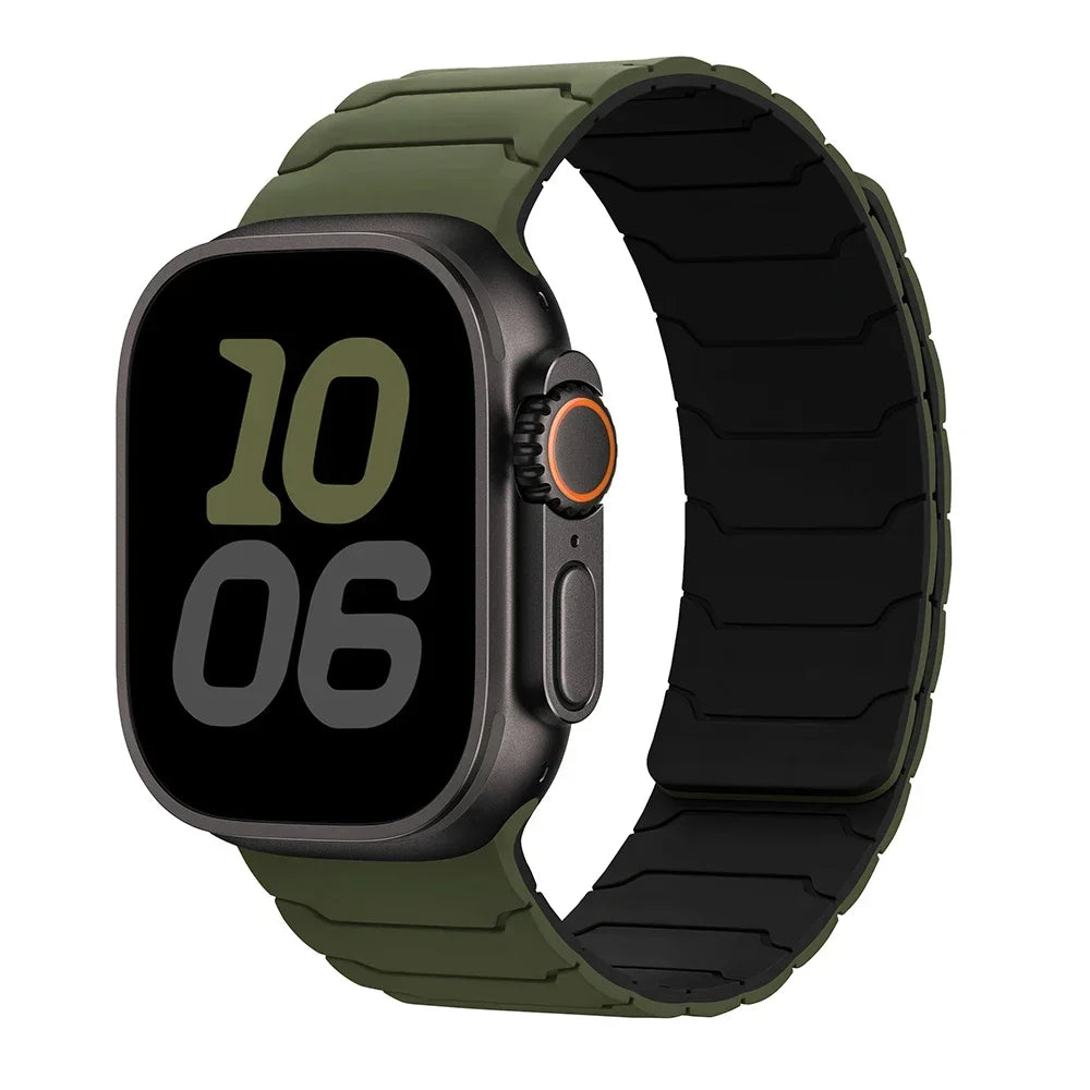 Magnetic Silicone Strap for Apple Watch Ultra - Strap Shack