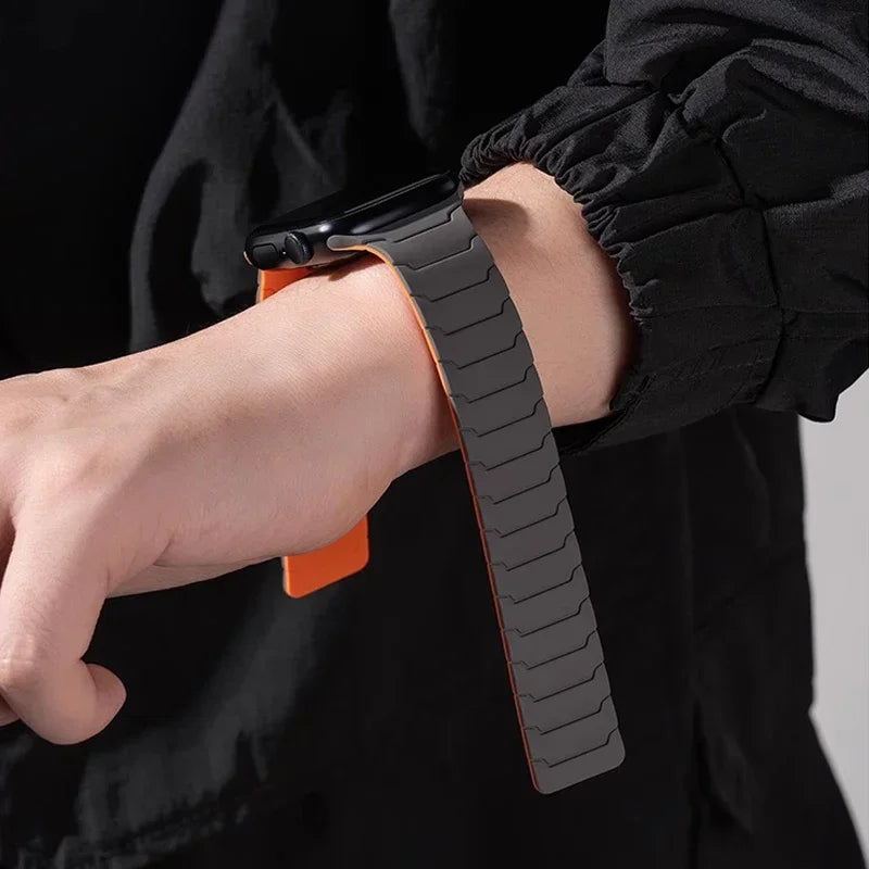 Magnetic Silicone Strap for Apple Watch Ultra - Strap Shack