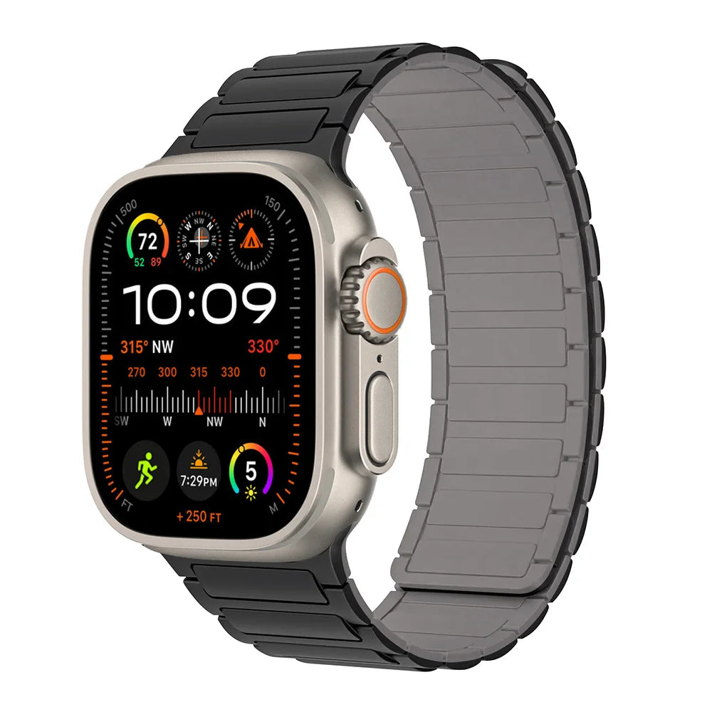 Magnetic Silicone Strap for Apple Watch - Strap Shack