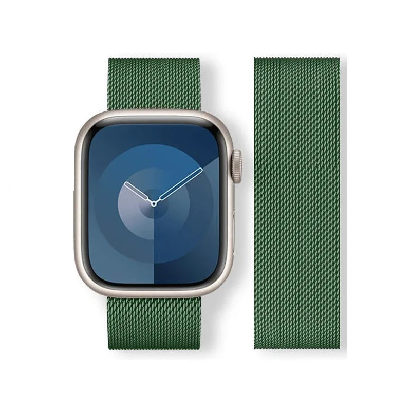 Stainless Steel Mesh Magnetic Strap for Apple Watch - Strap Shack