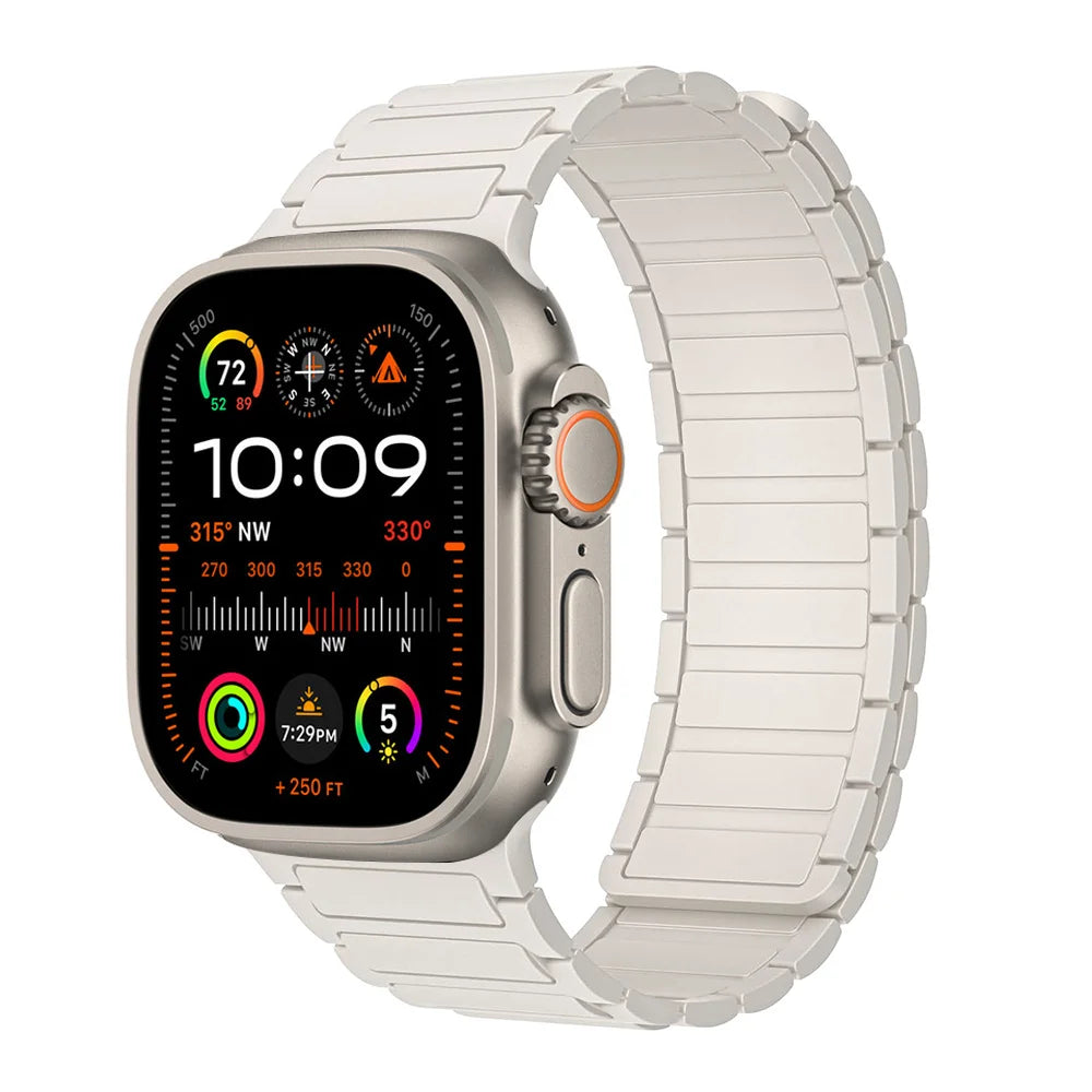 Magnetic Silicone Strap for Apple Watch - Strap Shack