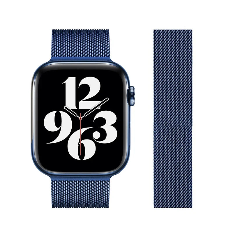 Stainless Steel Mesh Magnetic Strap for Apple Watch - Strap Shack