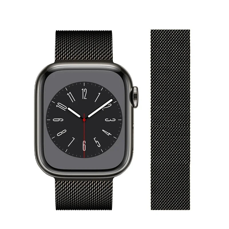 Stainless Steel Mesh Magnetic Strap for Apple Watch - Strap Shack