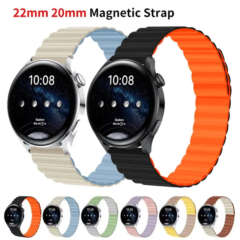 Magnetic Silicone Strap for Samsung Galaxy Watch - Strap Shack