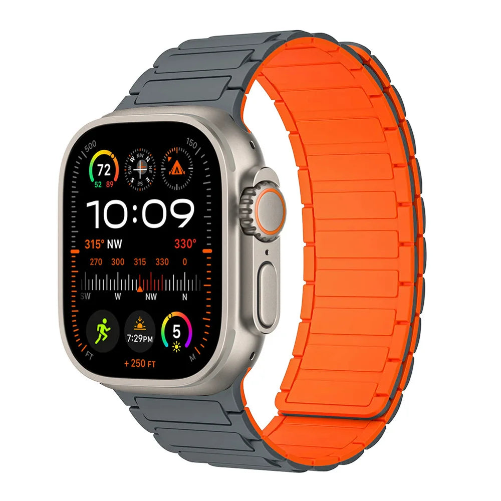 Magnetic Silicone Strap for Apple Watch - Strap Shack