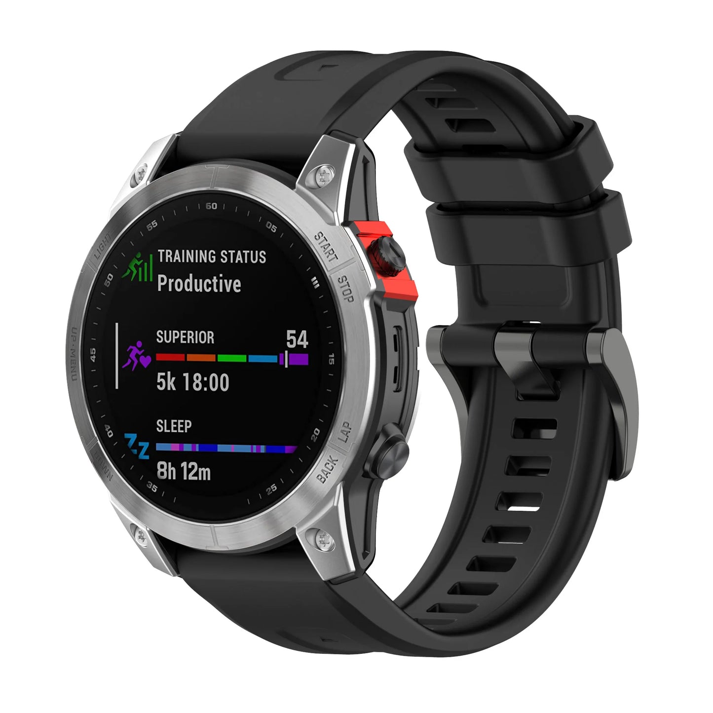 QuickFit Silicone Strap for Garmin Fenix Watch - Strap Shack