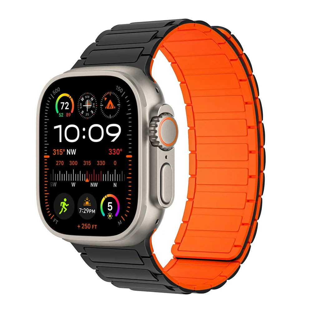 Magnetic Silicone Strap for Apple Watch - Strap Shack