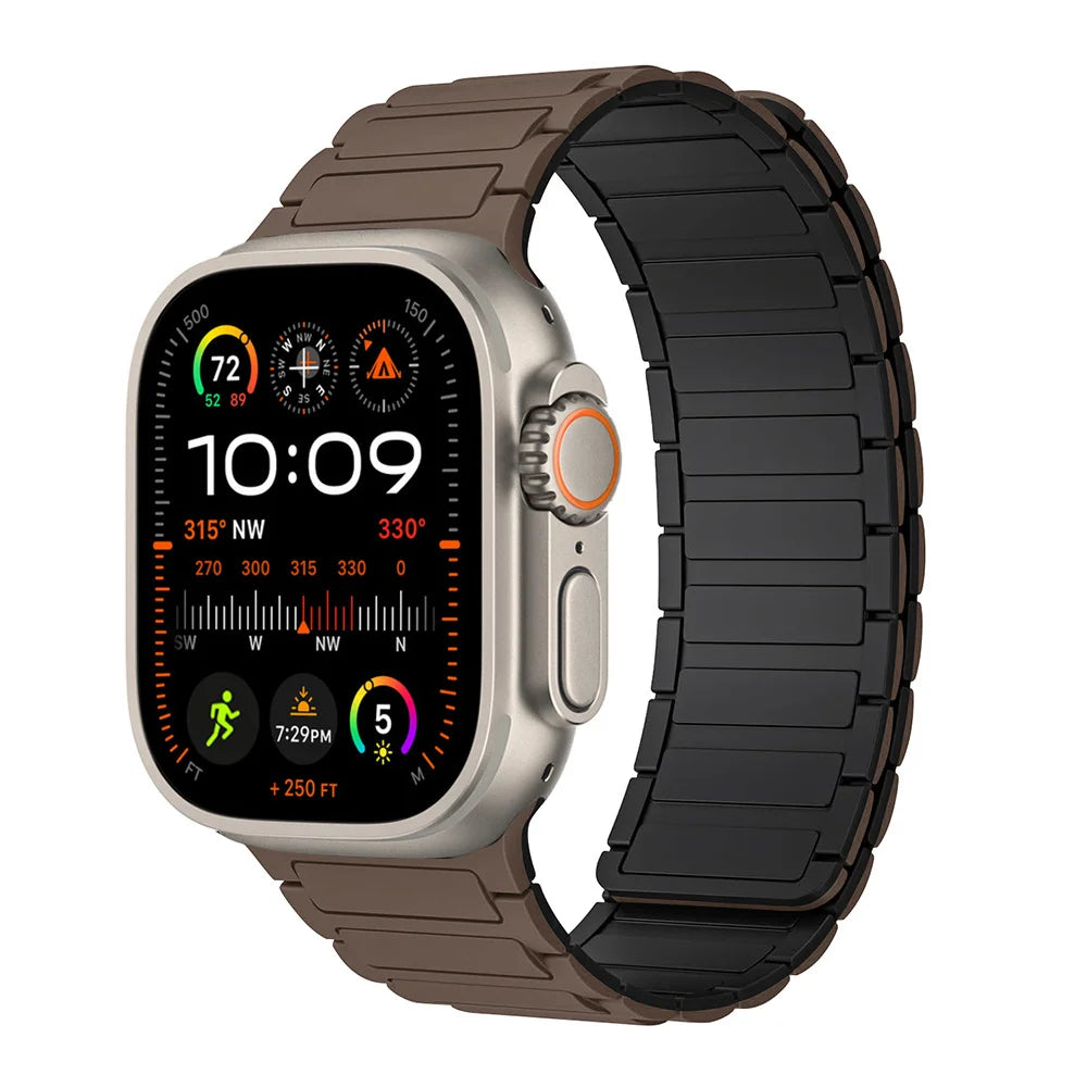 Magnetic Silicone Strap for Apple Watch - Strap Shack