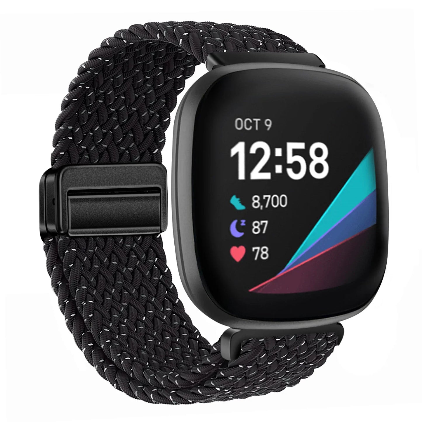 Nylon Strap for Fitbit Versa 3/4 & Sense Series