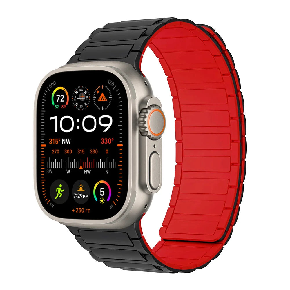 Magnetic Silicone Strap for Apple Watch - Strap Shack
