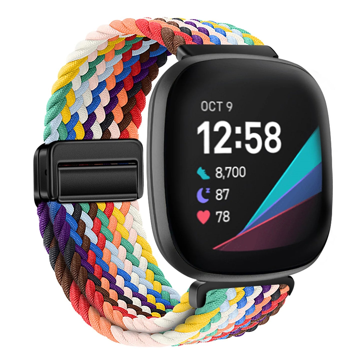 Nylon Strap for Fitbit Versa 3/4 & Sense Series