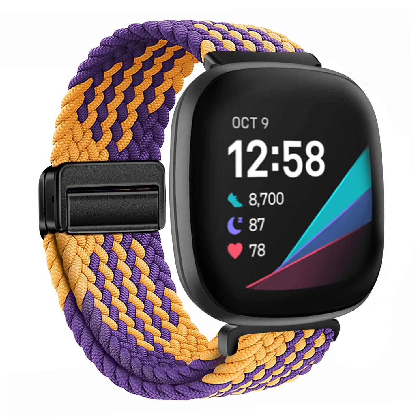 Nylon Strap for Fitbit Versa 3/4 & Sense Series