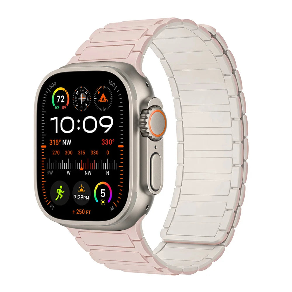 Magnetic Silicone Strap for Apple Watch - Strap Shack