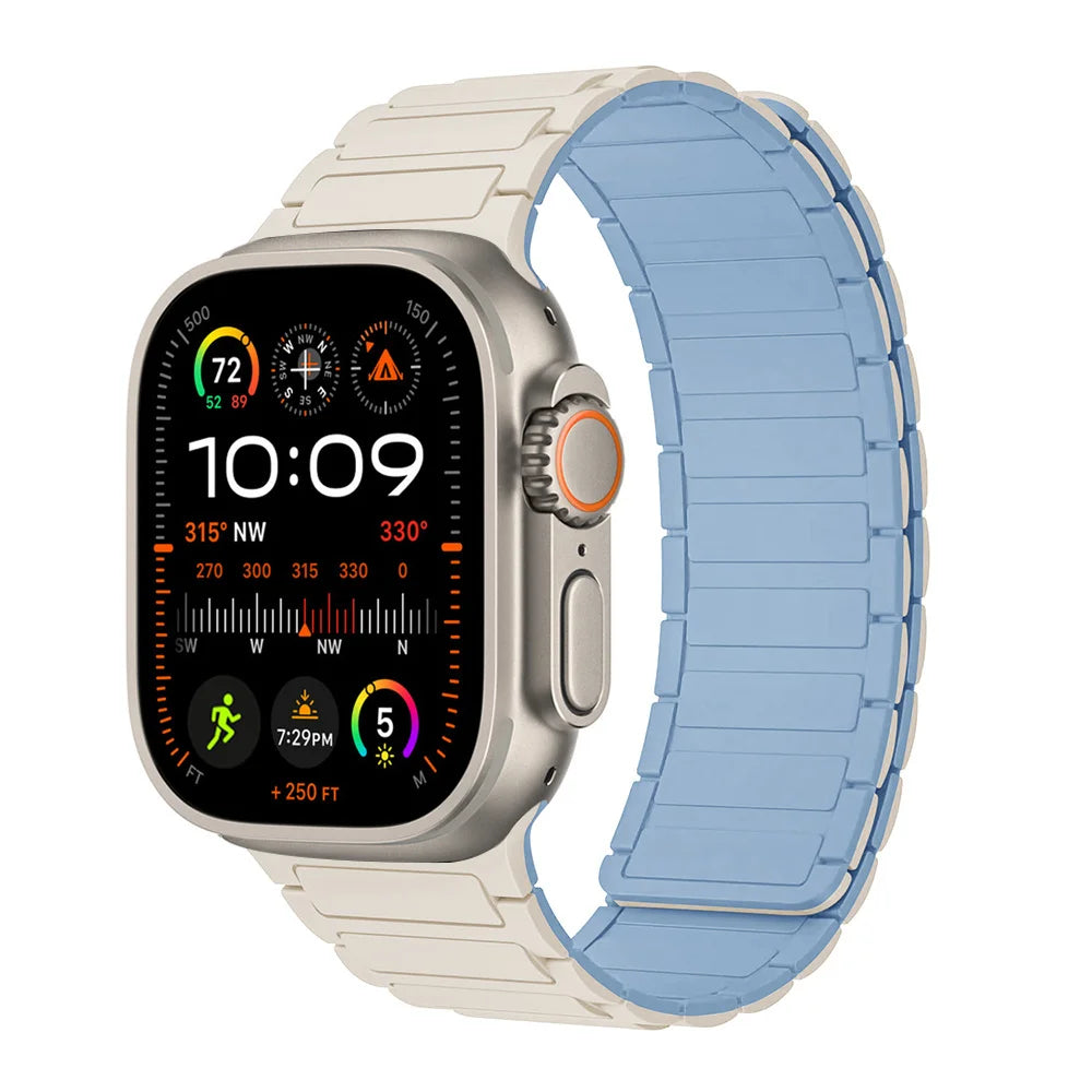 Magnetic Silicone Strap for Apple Watch - Strap Shack