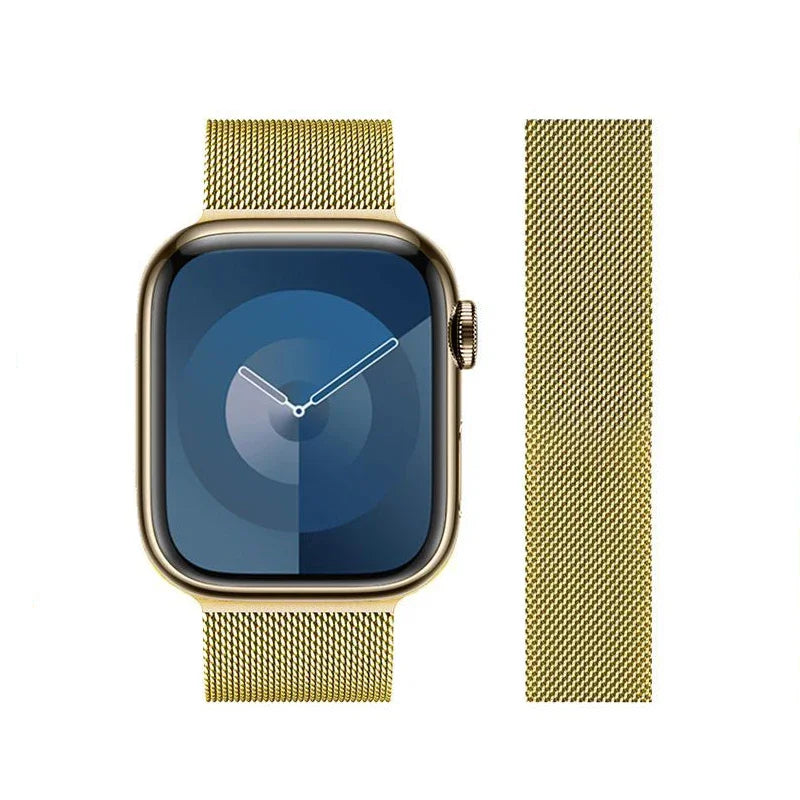 Stainless Steel Mesh Magnetic Strap for Apple Watch - Strap Shack
