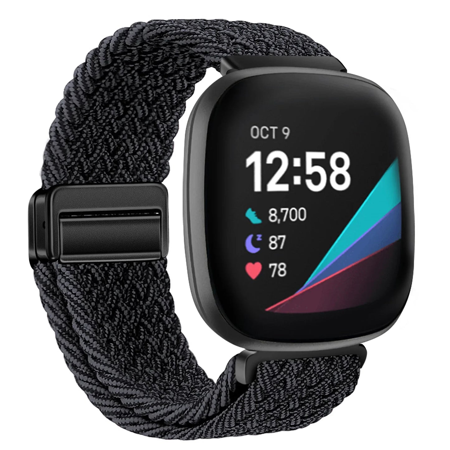 Nylon Strap for Fitbit Versa 3/4 & Sense Series