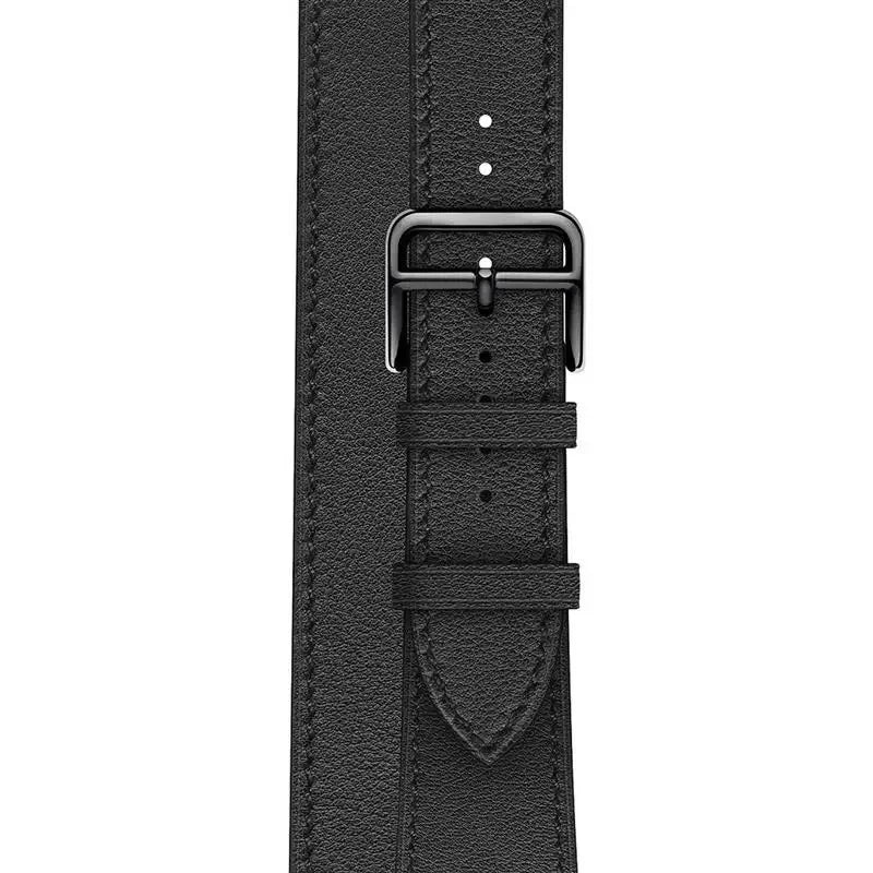 MetroLoop Double-Wrap Leather Apple Watch Strap