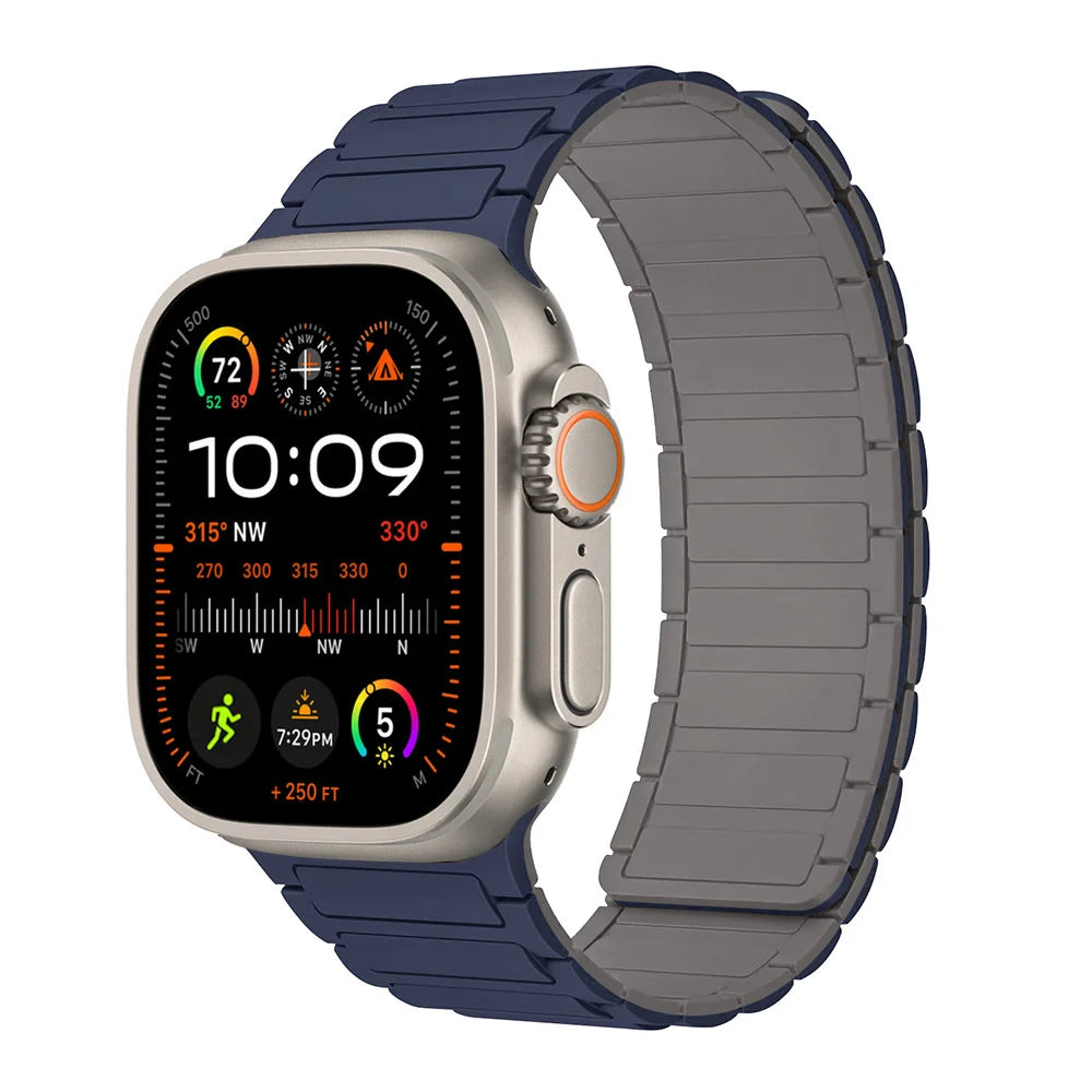 Magnetic Silicone Strap for Apple Watch - Strap Shack