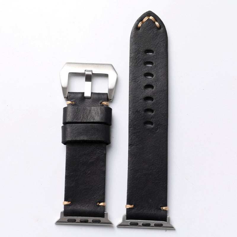 Handmade Thickened Cowhide Watch Strap - Strap Shack