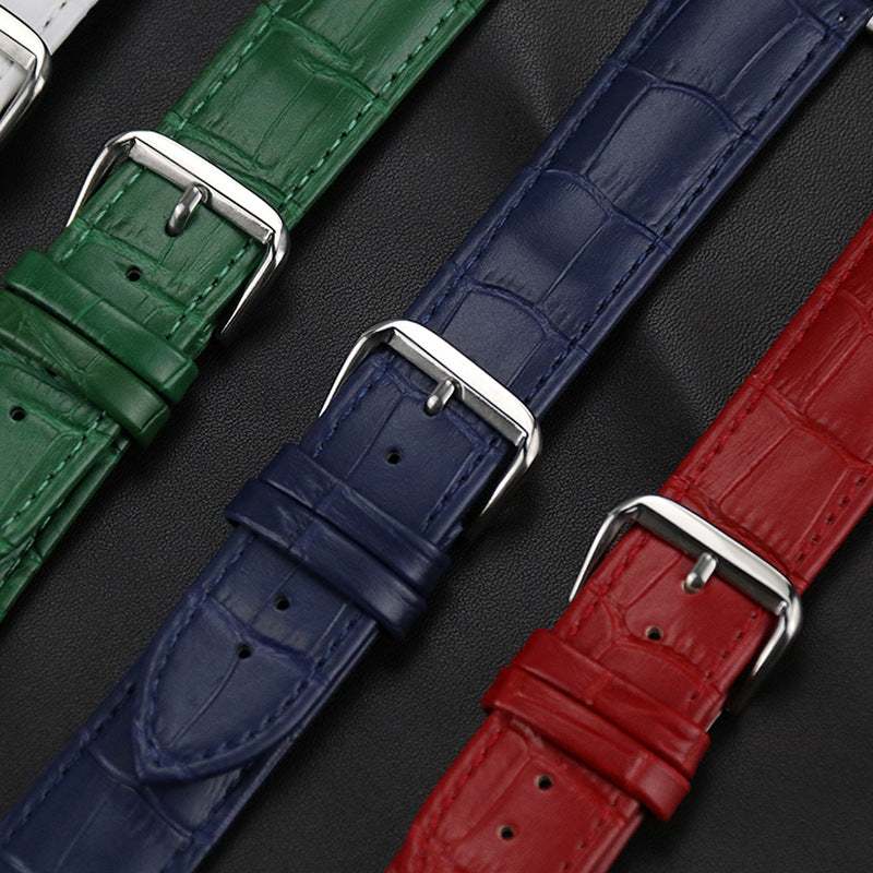 Genuine Leather Crocodile Pattern Strap for Apple Watch - Strap Shack