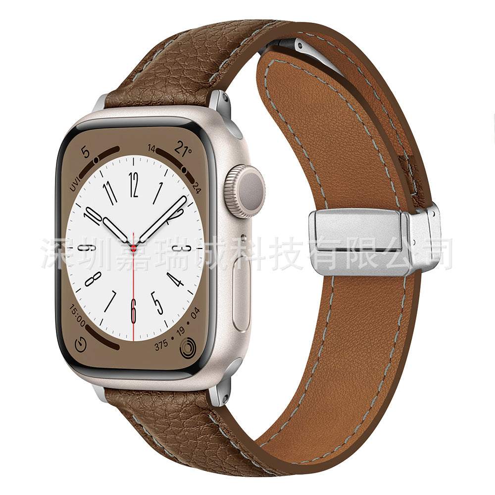 Apple Watch 8 & SE/S9 Compatible Leather Strap - Strap Shack