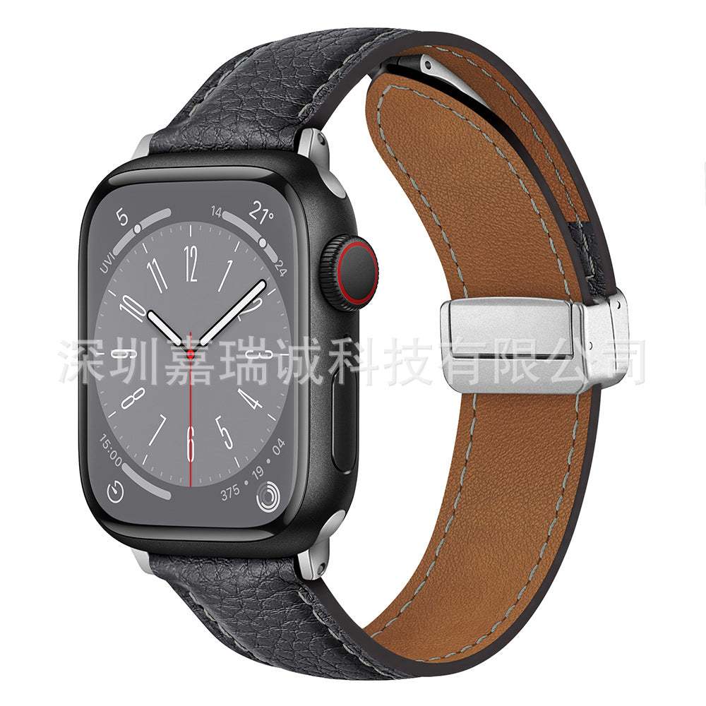 Apple Watch 8 & SE/S9 Compatible Leather Strap - Strap Shack