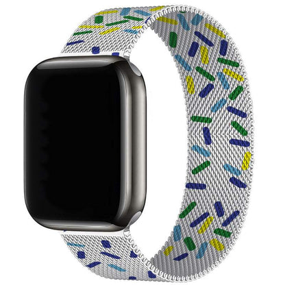 Milanese Magnetic Steel Band for Apple Watch Series 56789 SE - Strap Shack