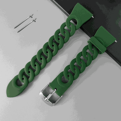 Apple Watch 7 Silicone Circle Band for 41mm & 45mm - Strap Shack