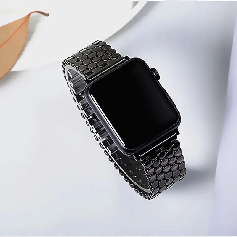 Monaco Link Apple Watch Strap - Strap Shack