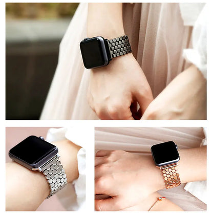 Monaco Link Apple Watch Strap - Strap Shack