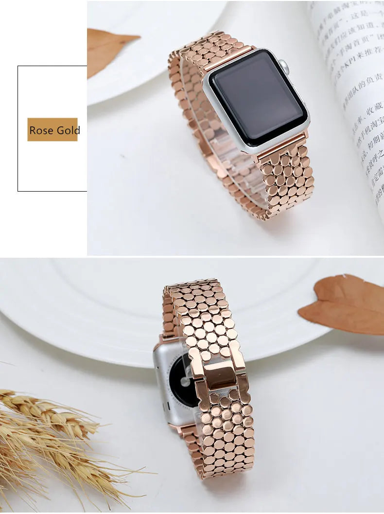 Monaco Link Apple Watch Strap - Strap Shack