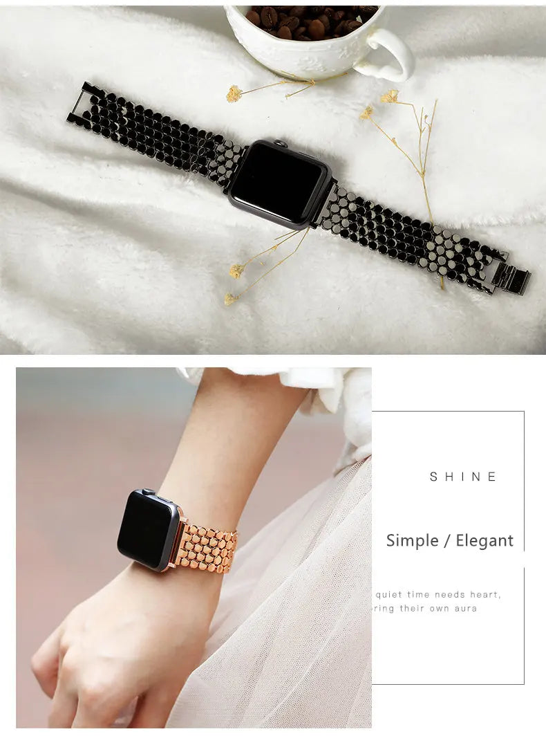 Monaco Link Apple Watch Strap - Strap Shack