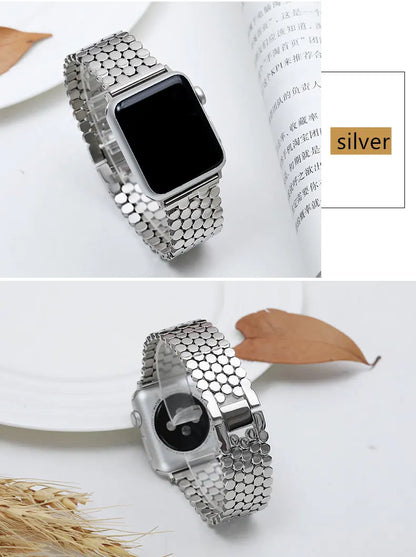 Monaco Link Apple Watch Strap - Strap Shack