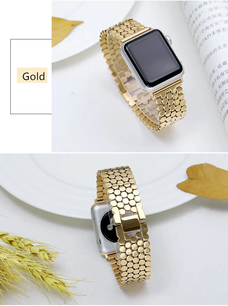 Monaco Link Apple Watch Strap - Strap Shack