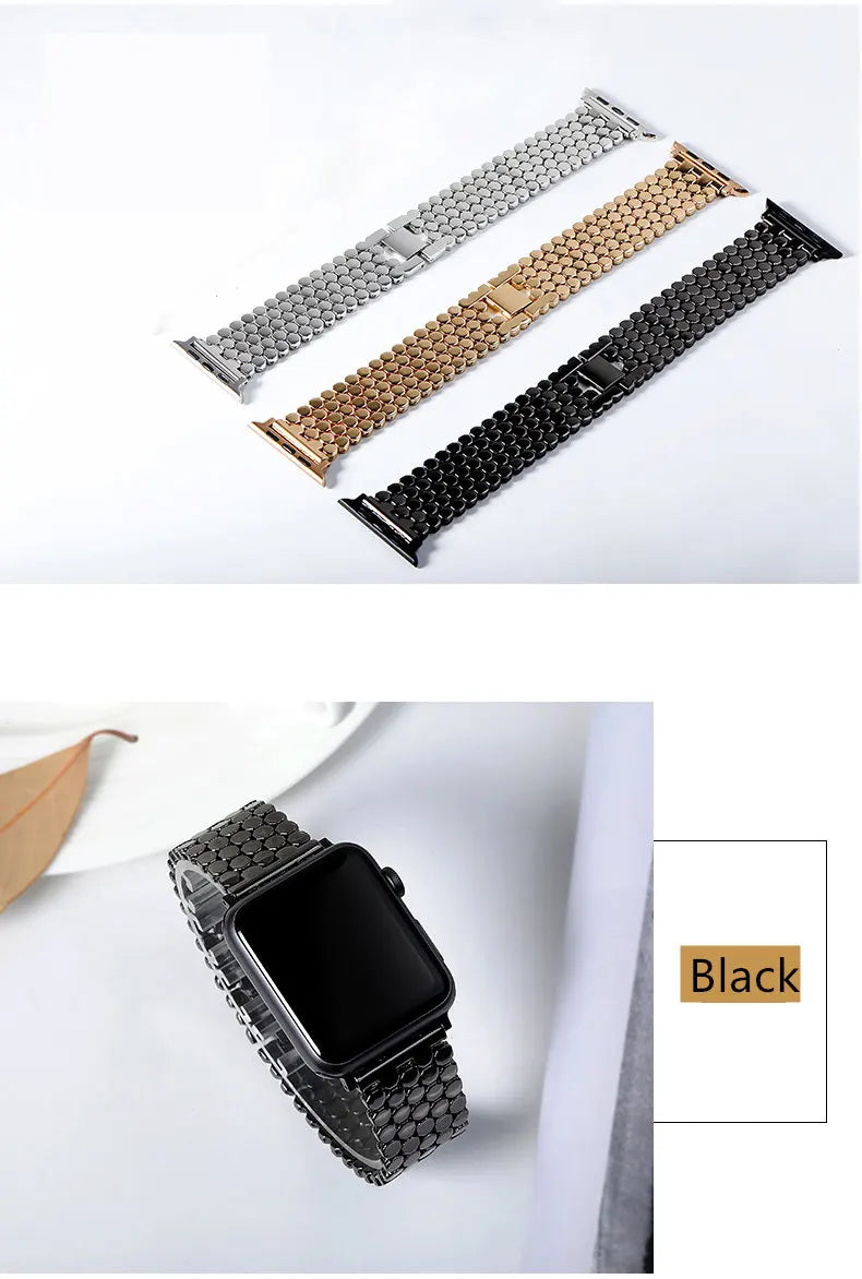 Monaco Link Apple Watch Strap - Strap Shack