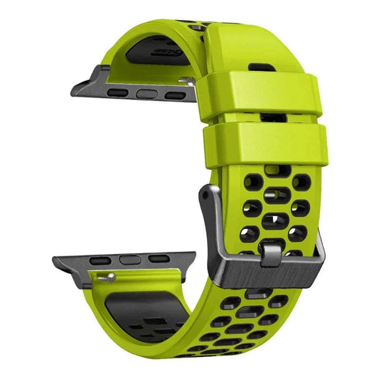 Sport Silicone Watch Band For Apple Watch Ultra 2 49mm And Series 9 8 7 SE 6 - Strap Shack