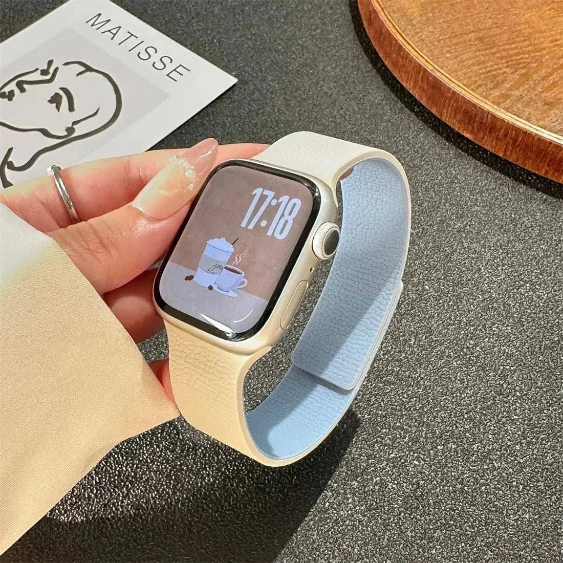 Magnetic Silicone Watch Band For Apple Watch Ultra And Series 3-11 SE 40-49mm - Strap Shack