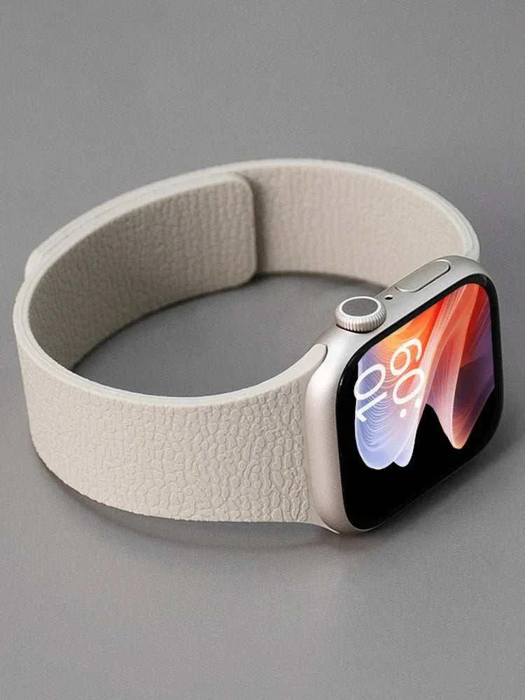 Magnetic Silicone Watch Band For Apple Watch Ultra And Series 3-11 SE 40-49mm - Strap Shack
