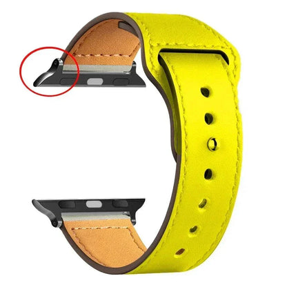 Leather Apple Watch Bands 38mm to 49mm Compatible with Series 3 9 Ultra 2 SE - Strap Shack