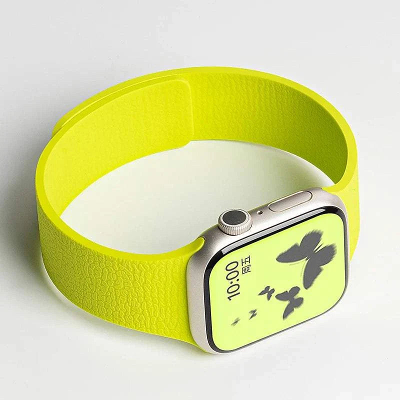 Magnetic Silicone Watch Band For Apple Watch Ultra And Series 3-11 SE 40-49mm - Strap Shack