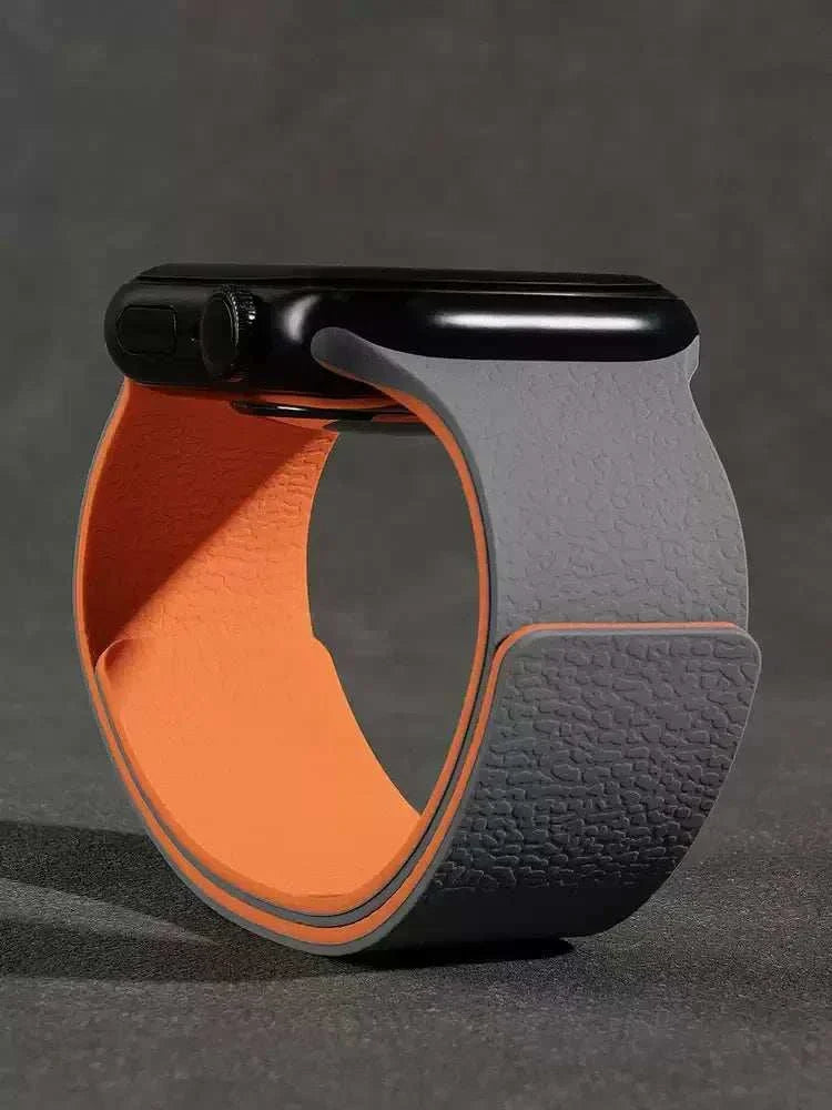 Magnetic Silicone Watch Band For Apple Watch Ultra And Series 3-11 SE 40-49mm - Strap Shack