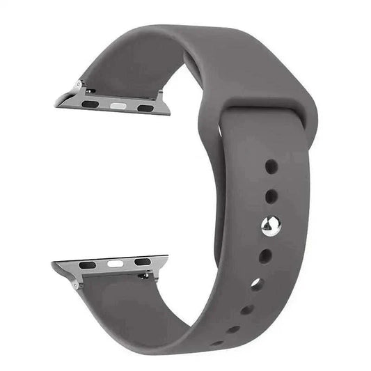 Silicone Apple Watch Band 38mm to 49mm Compatible with Series 8 7 6 5 4 3 SE - Strap Shack