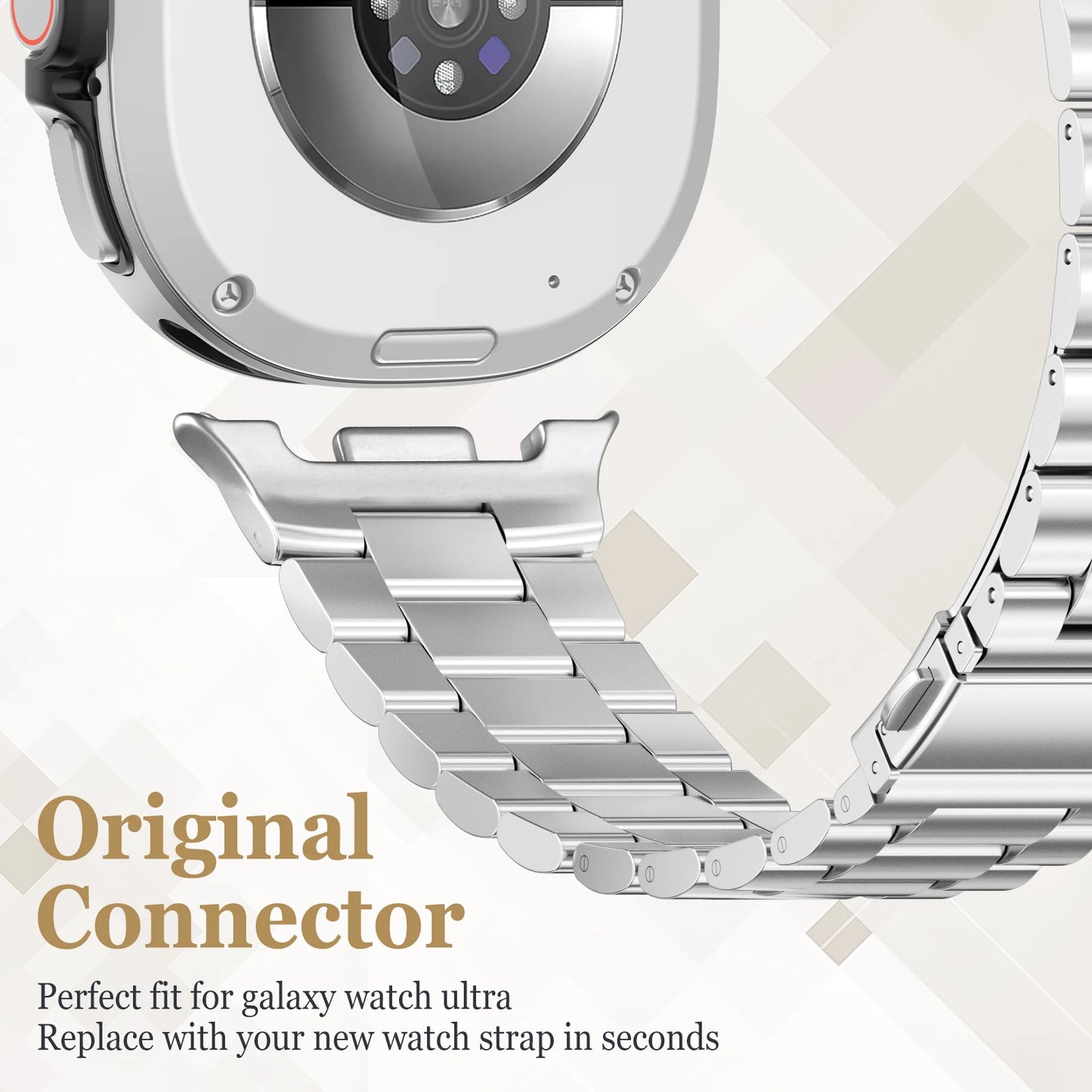 Stainless Steel Strap for Samsung Galaxy Watch - Strap Shack