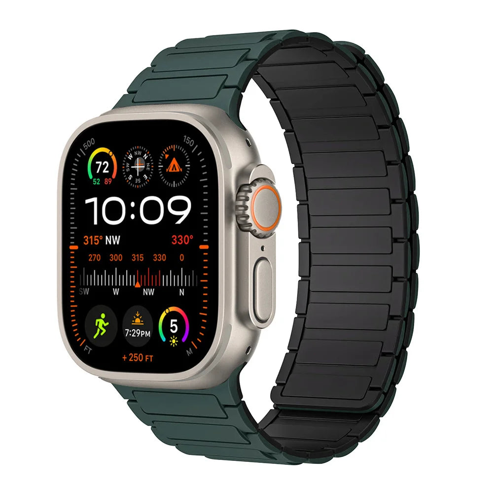 Magnetic Silicone Strap for Apple Watch - Strap Shack