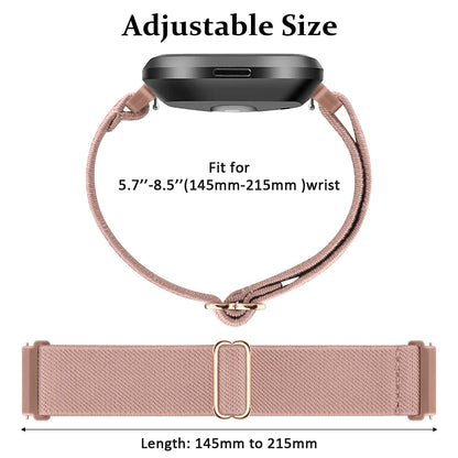 Elastic Nylon Strap for Fitbit Versa & Sense Series
