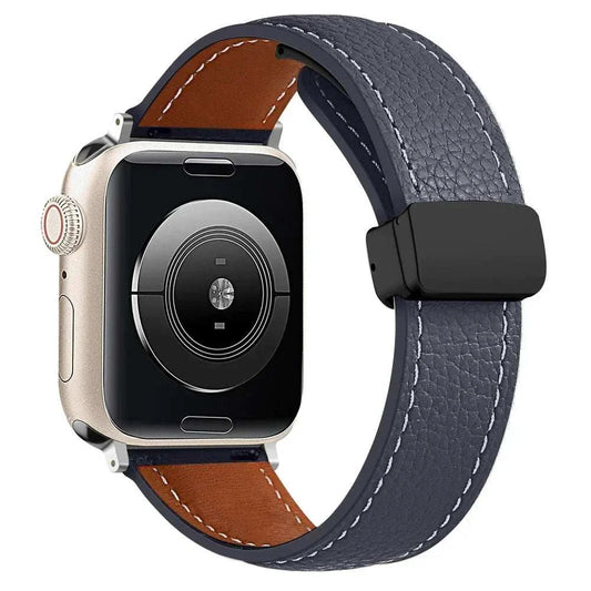 Leather Watch Band For Apple Watch Ultra 2 And Series 9 8 7 6 5 SE - Strap Shack