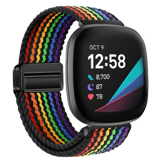 Nylon Strap for Fitbit Versa 3/4 & Sense Series