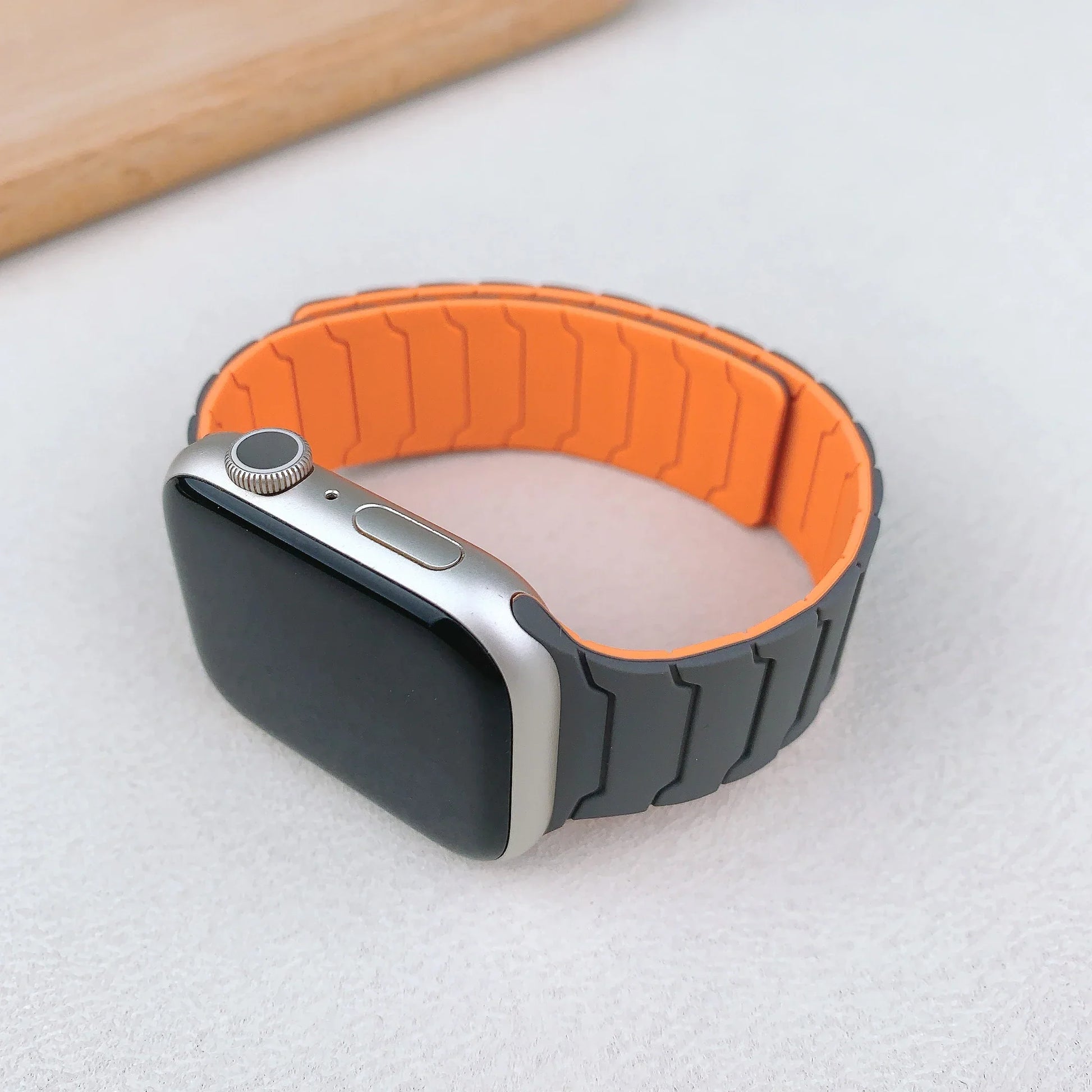 Magnetic Silicone Apple Watch Band 38mm To 46mm Universal Fit - Strap Shack